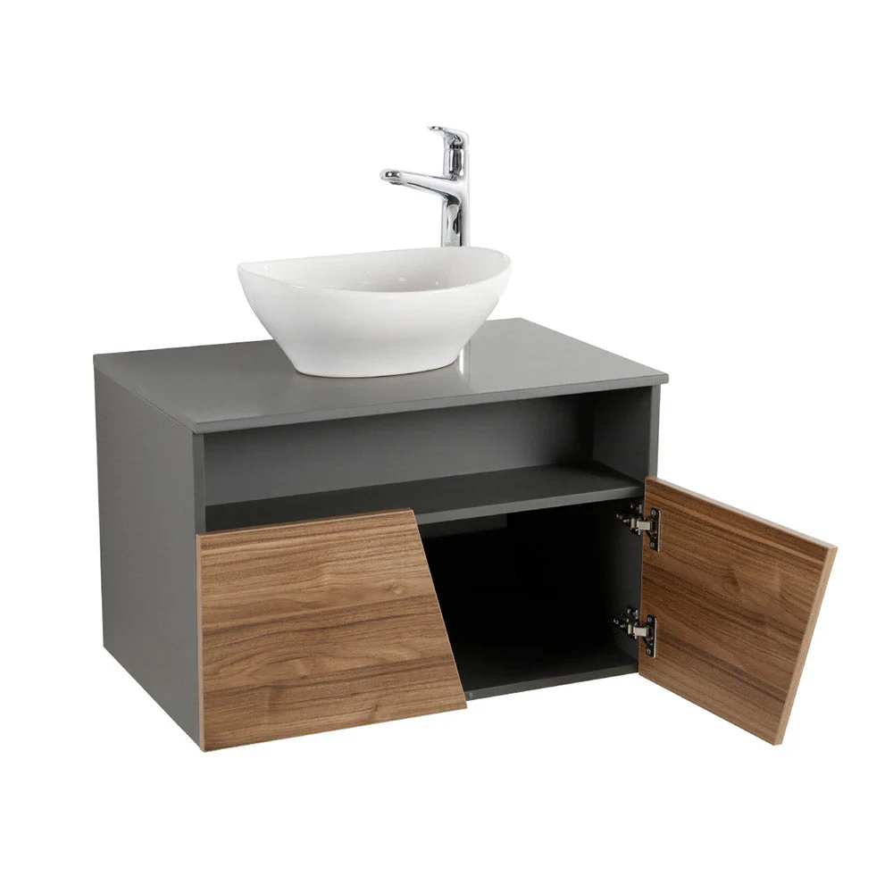 Mueble Corona Plus Vessel 70 Cm Con Lavamanos Derecho - Image 2