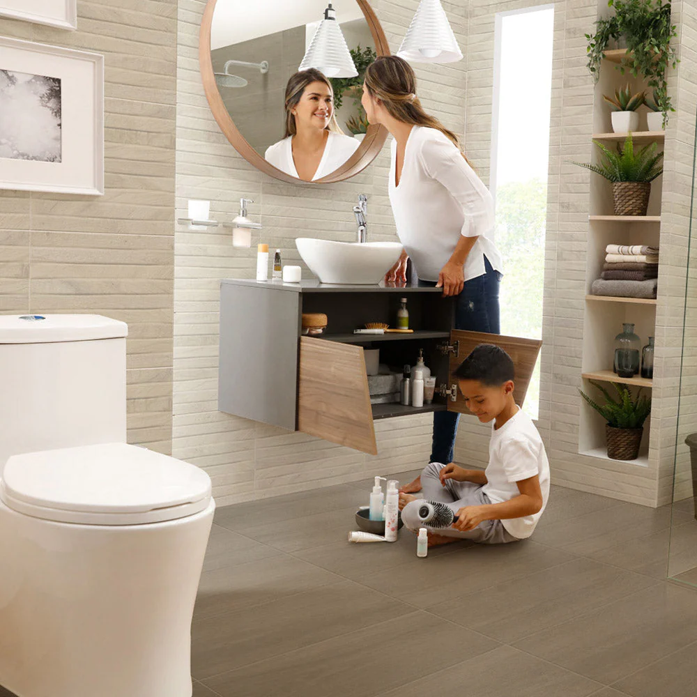 Mueble Corona Plus Vessel 70 Cm Con Lavamanos Izquierdo - Image 3