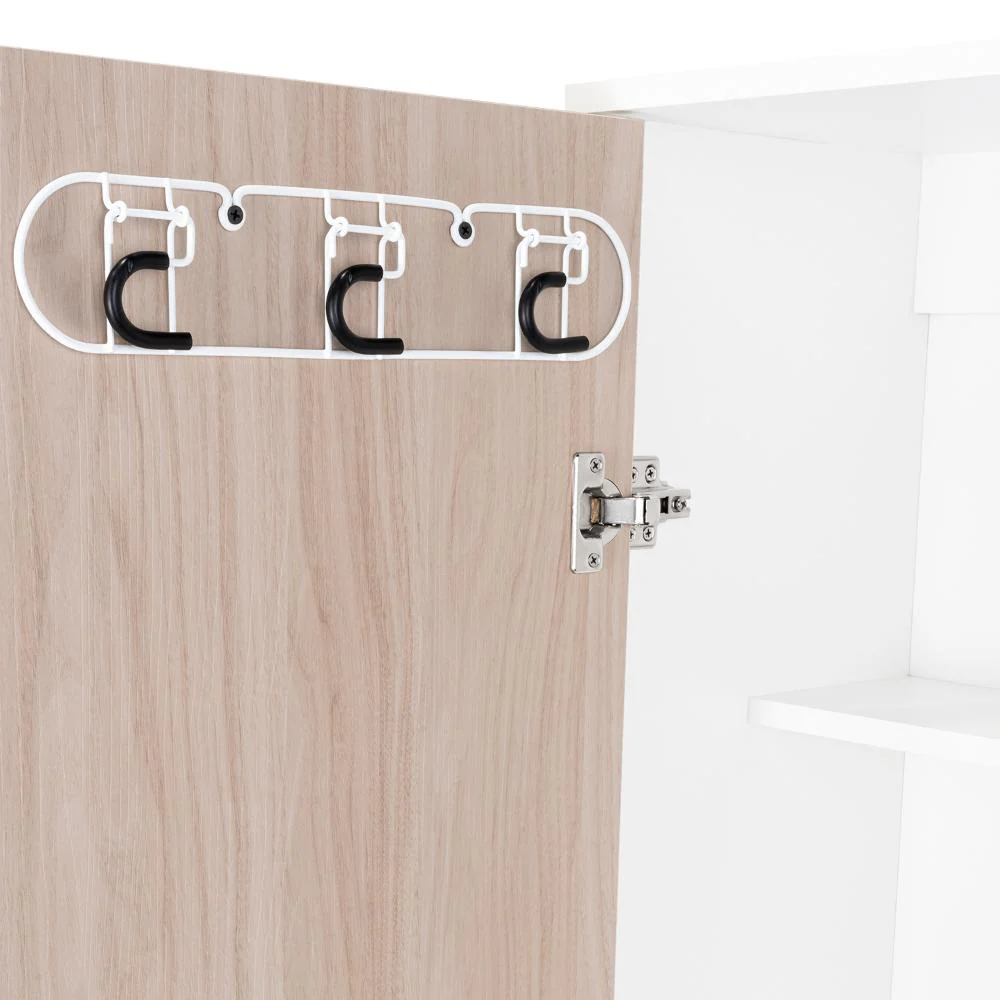 Mueble de Aseo Jalisco, Blanco, con Cuatro Entrepaños y Amplio Espacio de Almacenamiento - Image 10