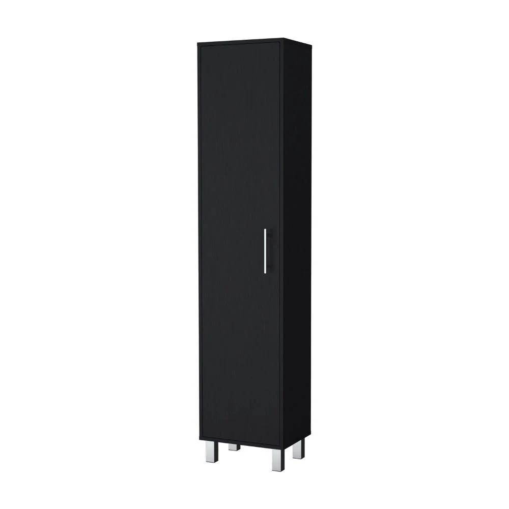 Mueble de Aseo Jalisco, Wengue, Gran Espacio Para Almacenar articulos de Aseo, con Colgadero de Escobas ZF - Image 5