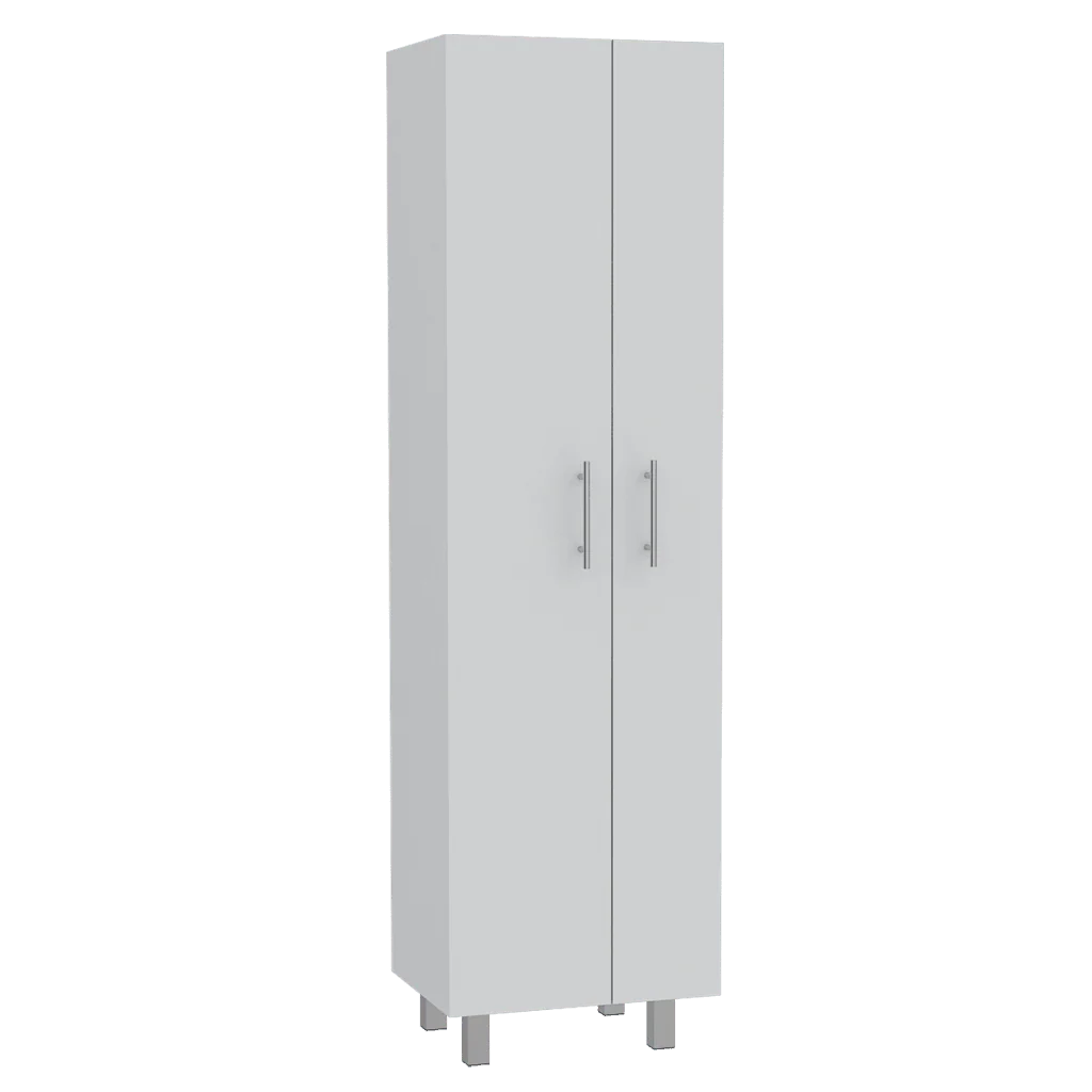 Mueble de Aseo Romana, Blanco Perla, con Cinco Entrepaños Organizadores ZF - Image 5