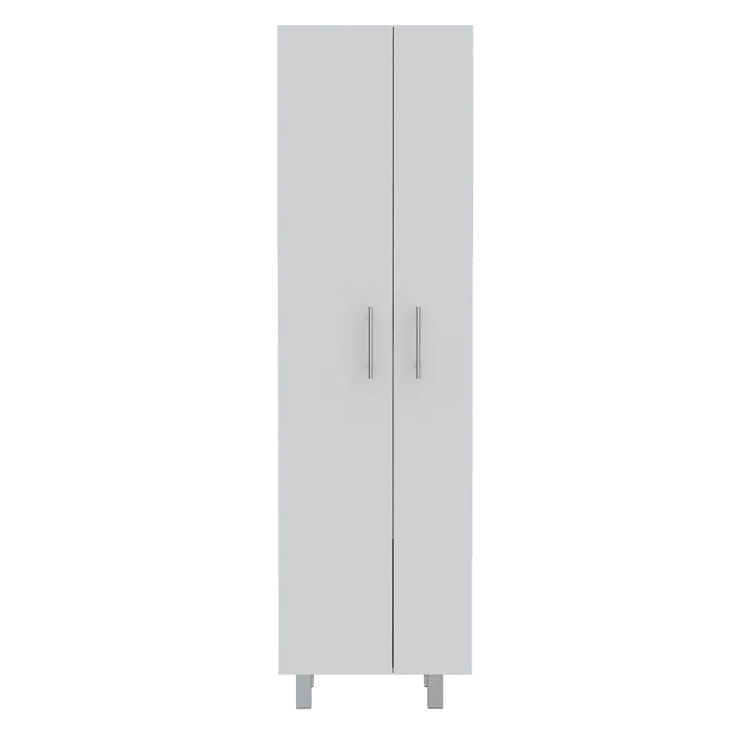 Mueble de Aseo Romana, Blanco Perla, con Cinco Entrepaños Organizadores ZF - Image 6