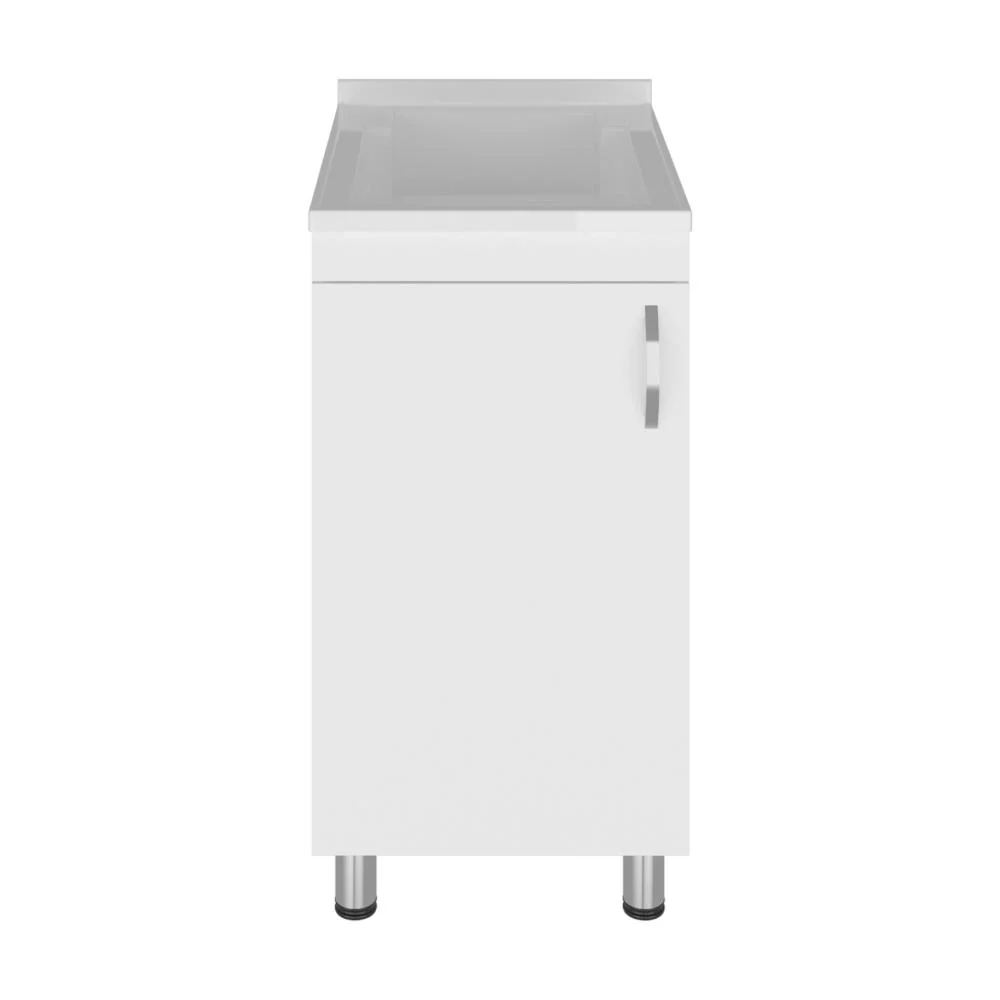 Mueble De Lavado Independiente Dawi, Kronos Blanco, Incluye lavadero no grifería ZF - Image 3
