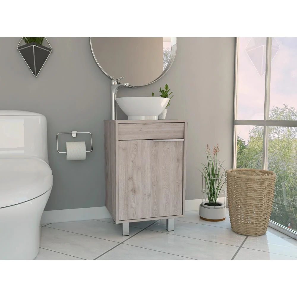 Mueble Para Lavamanos Burco, Bardolino, Con espacio para ubicar objetos de aseo incluye lavamanos ZF - Image 5
