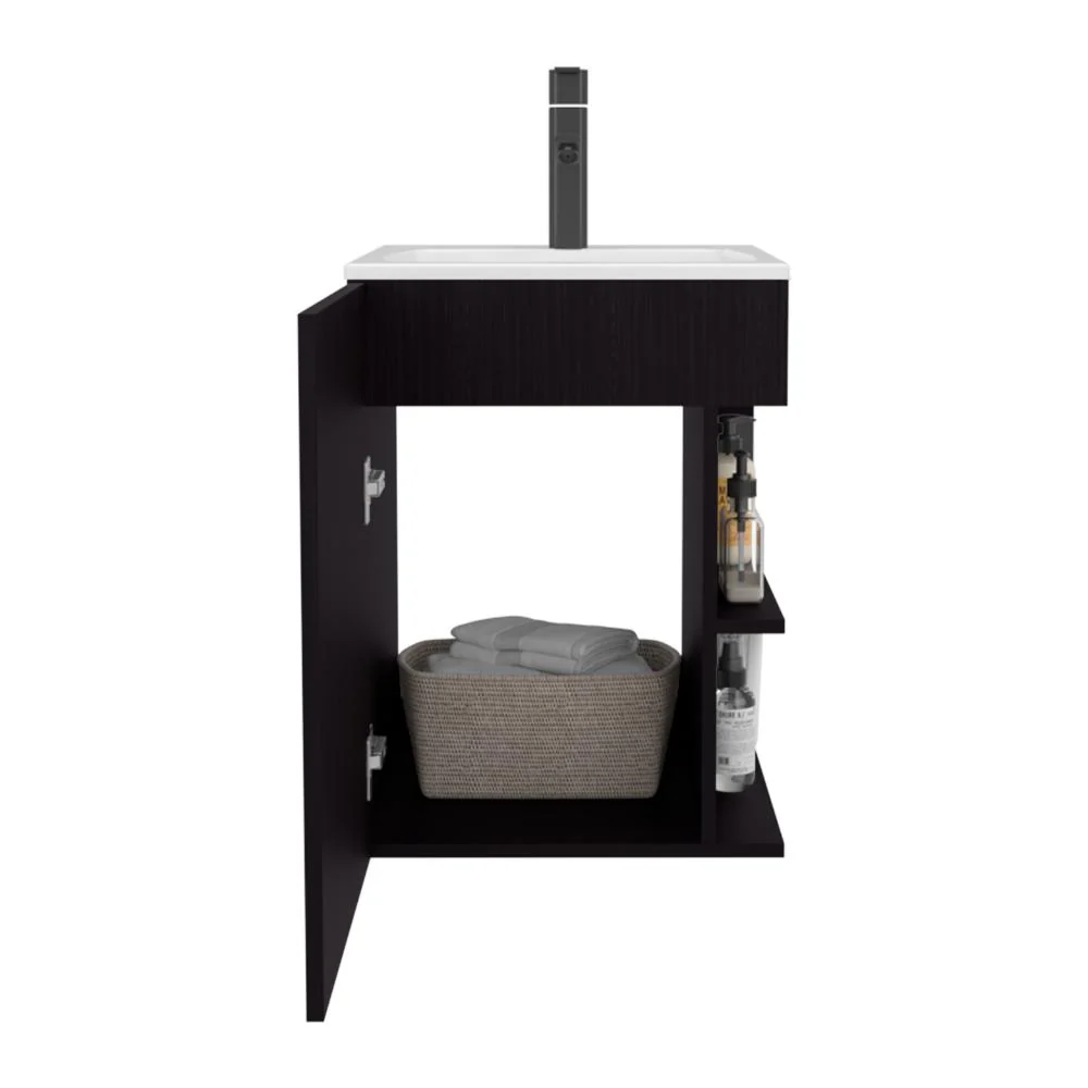 Mueble Para Lavamanos Colton, Wengue, incluye Lavamanos Praia 45 ZF - Image 2