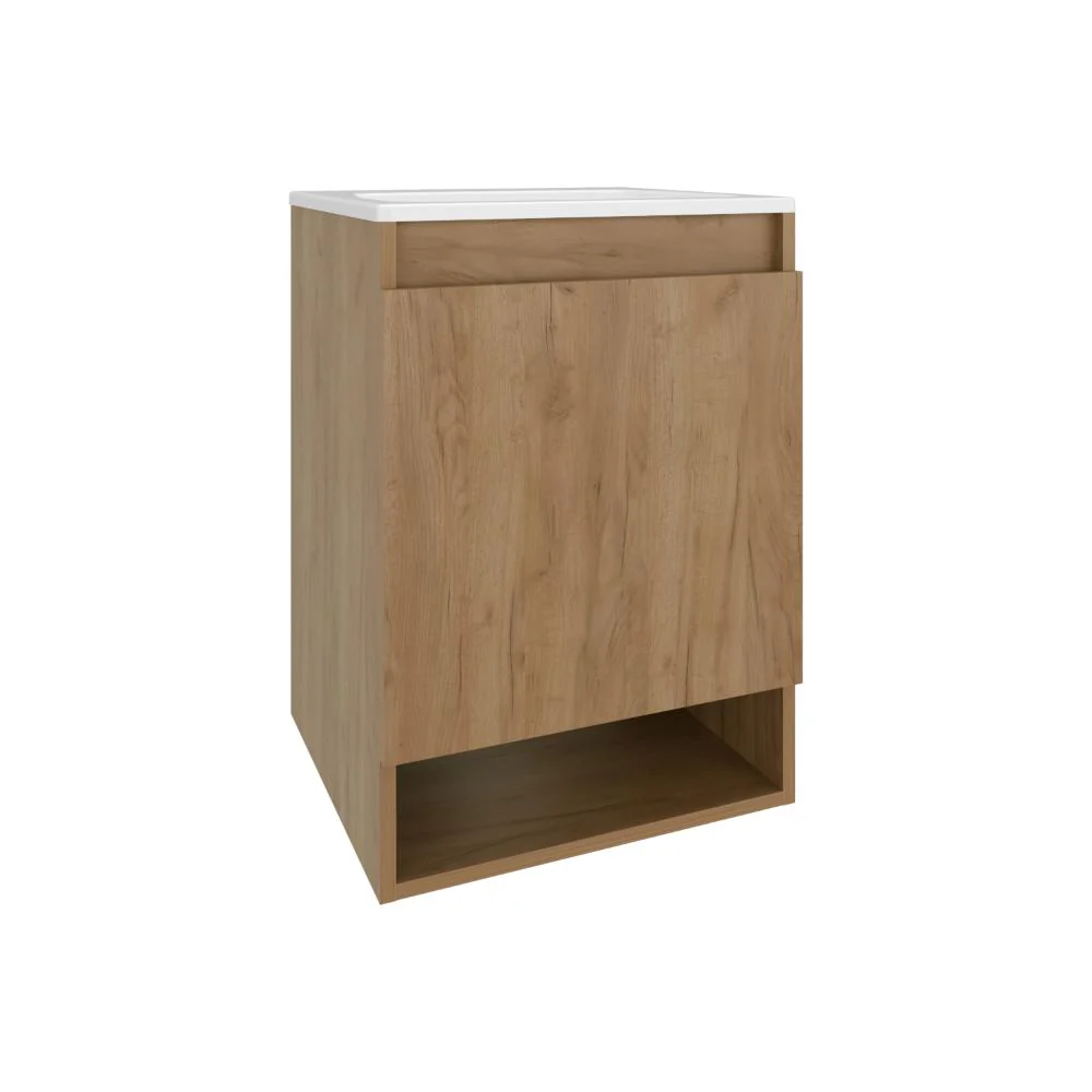 Mueble para Lavamanos Nissi, Fresno Europeo, Incluye Lavamanos Praia 45x45 ZF - Image 6