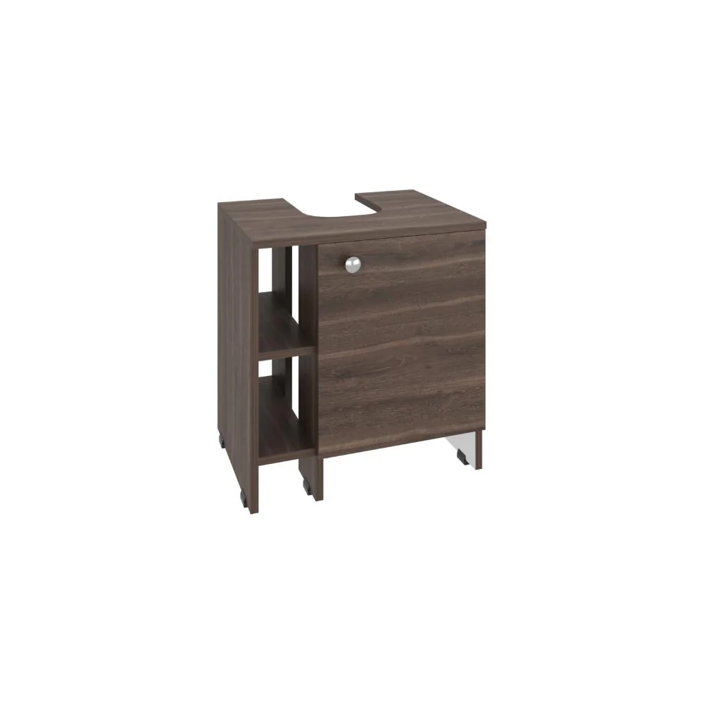 Mueble para Lavamanos Omahi, Milan y Blanco Duqueza, con Variedad de Entrepaños - Image 5