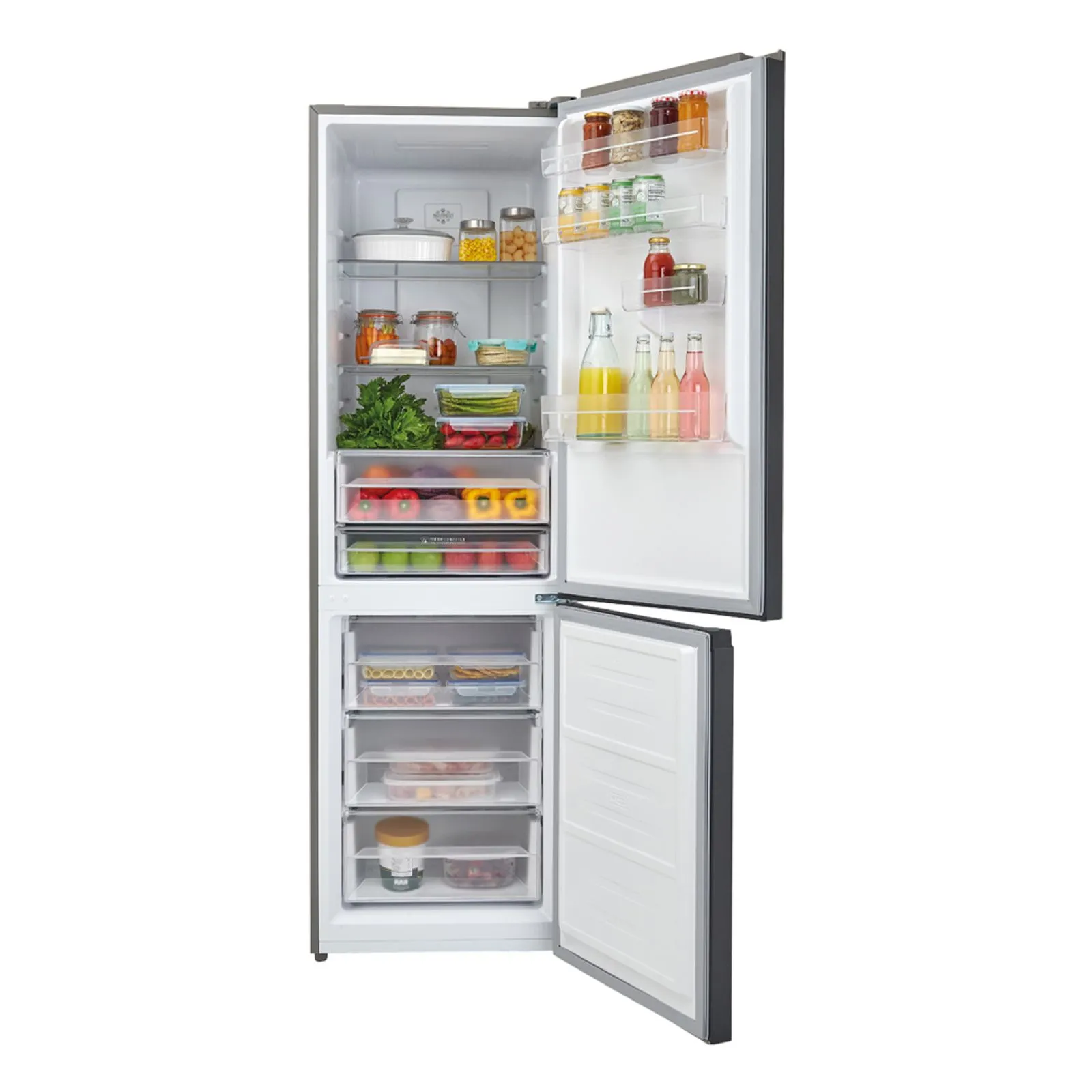 Nevera no frost negra 382 litros con panel digital marca Haceb - Image 2