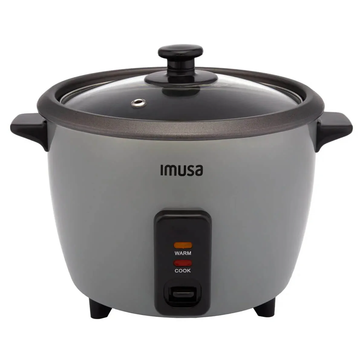 Olla arrocera gris 8 tazas marca imusa