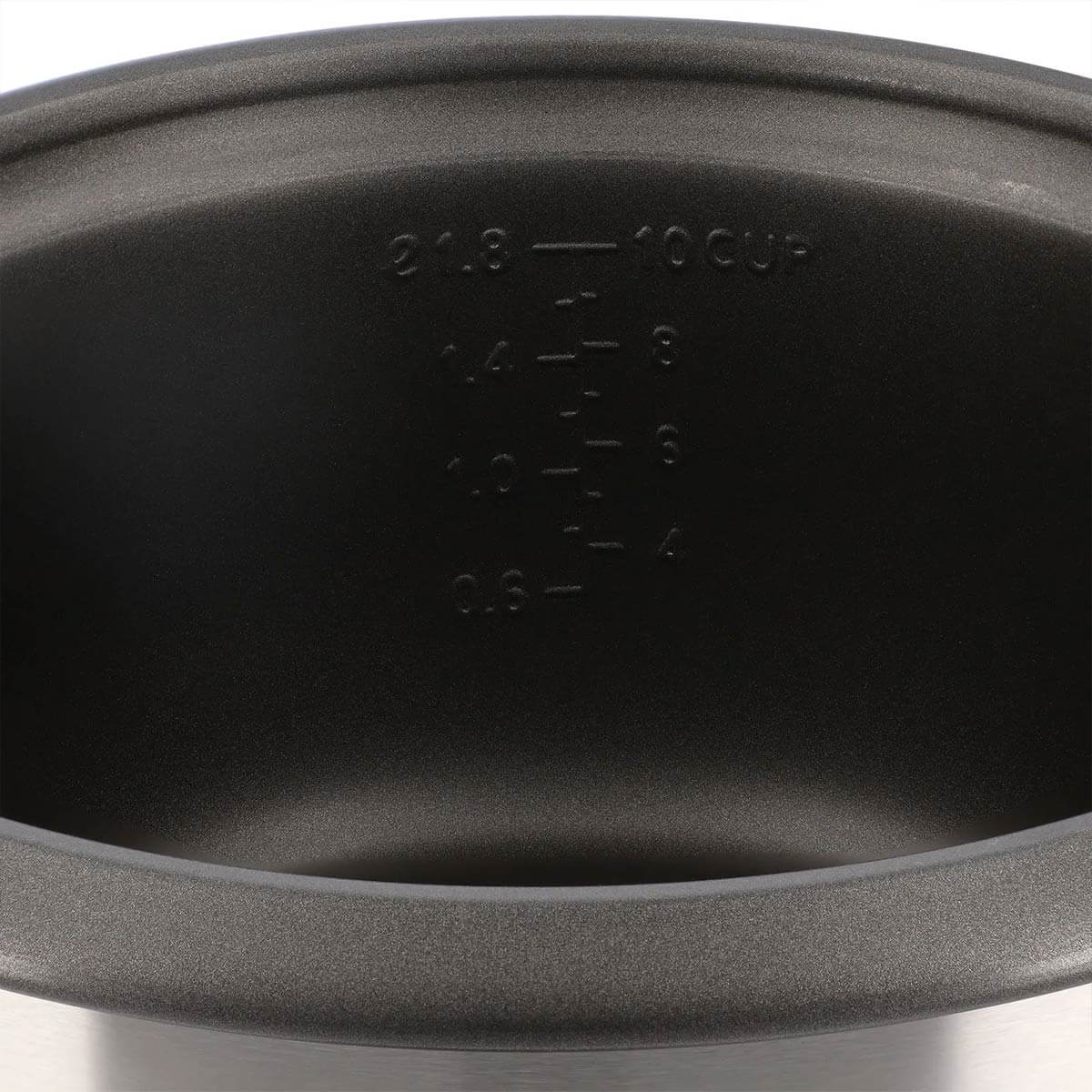 Olla arrocera inoxidable gris 10 tazas marca imusa - Image 7