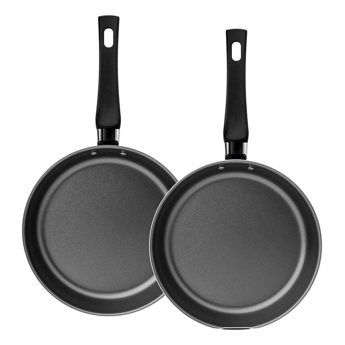 Omeletera de cocina doble antiadherente grafito 20 cm Tramontina - Image 2