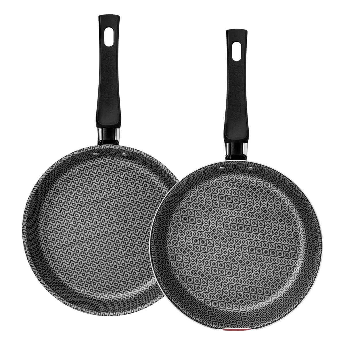 Omeletera de cocina doble antiadherente color rojo 20 cm Tramontina - Image 2