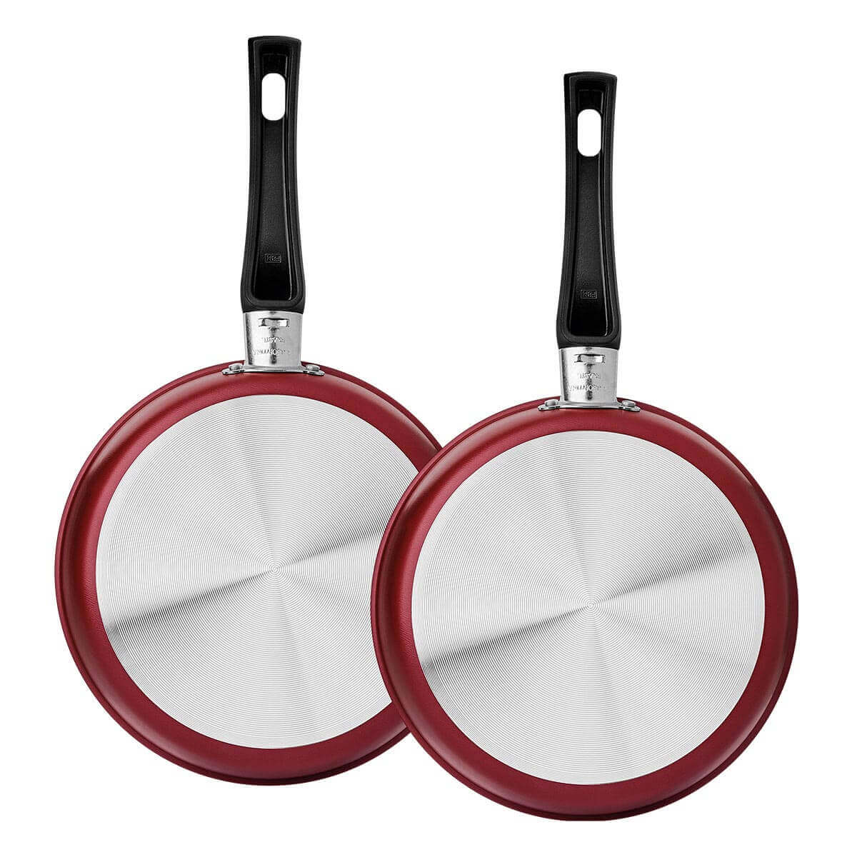 Omeletera de cocina doble antiadherente color rojo 20 cm Tramontina - Image 3