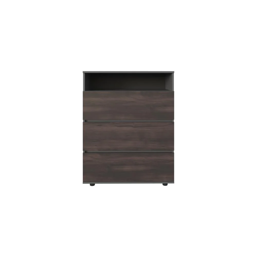 Organizador Apina, Wengue, con cuatro cajones deslizables ZF - Image 5