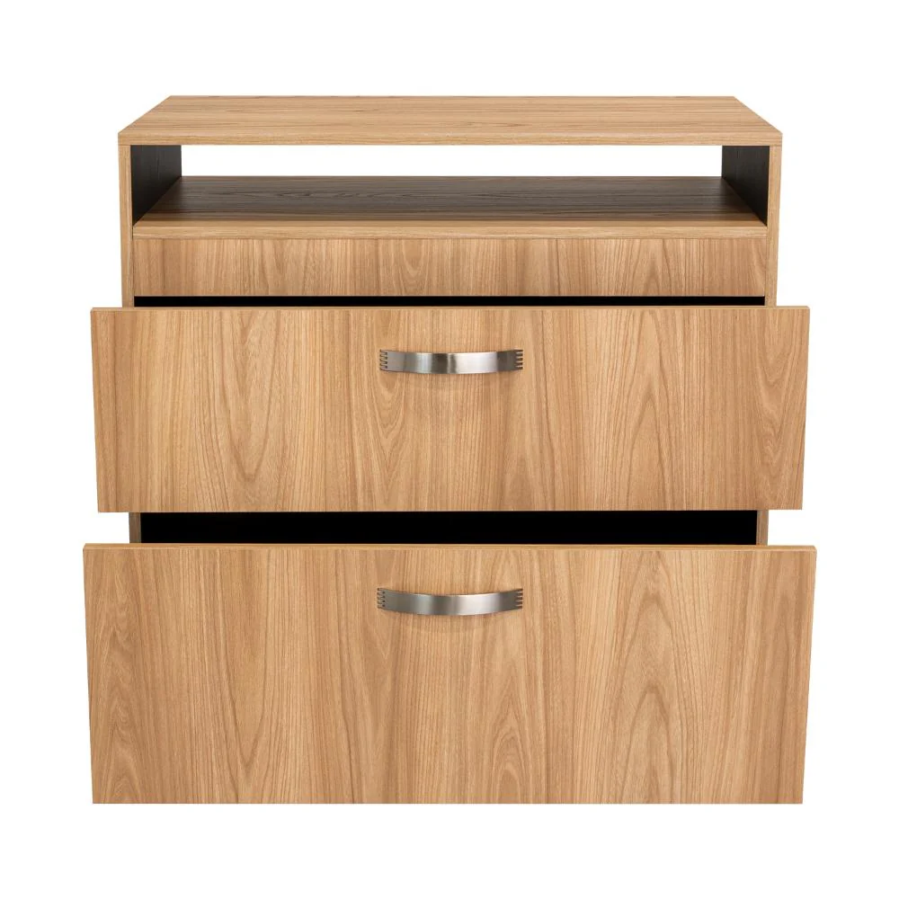 Organizador Barin, Fresno Europeo y Wengue, con compatimentos para objetos decorativos - Image 10