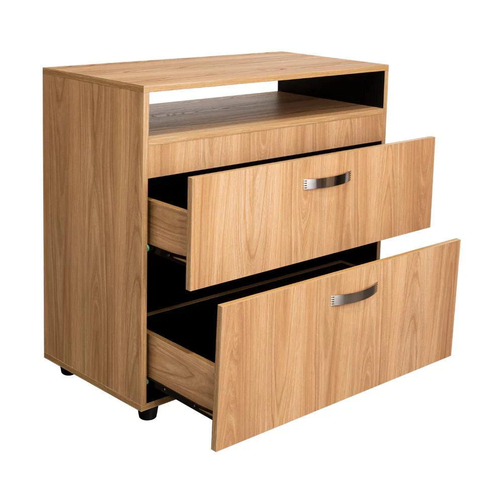 Organizador Barin, Fresno Europeo y Wengue, con compatimentos para objetos decorativos - Image 8