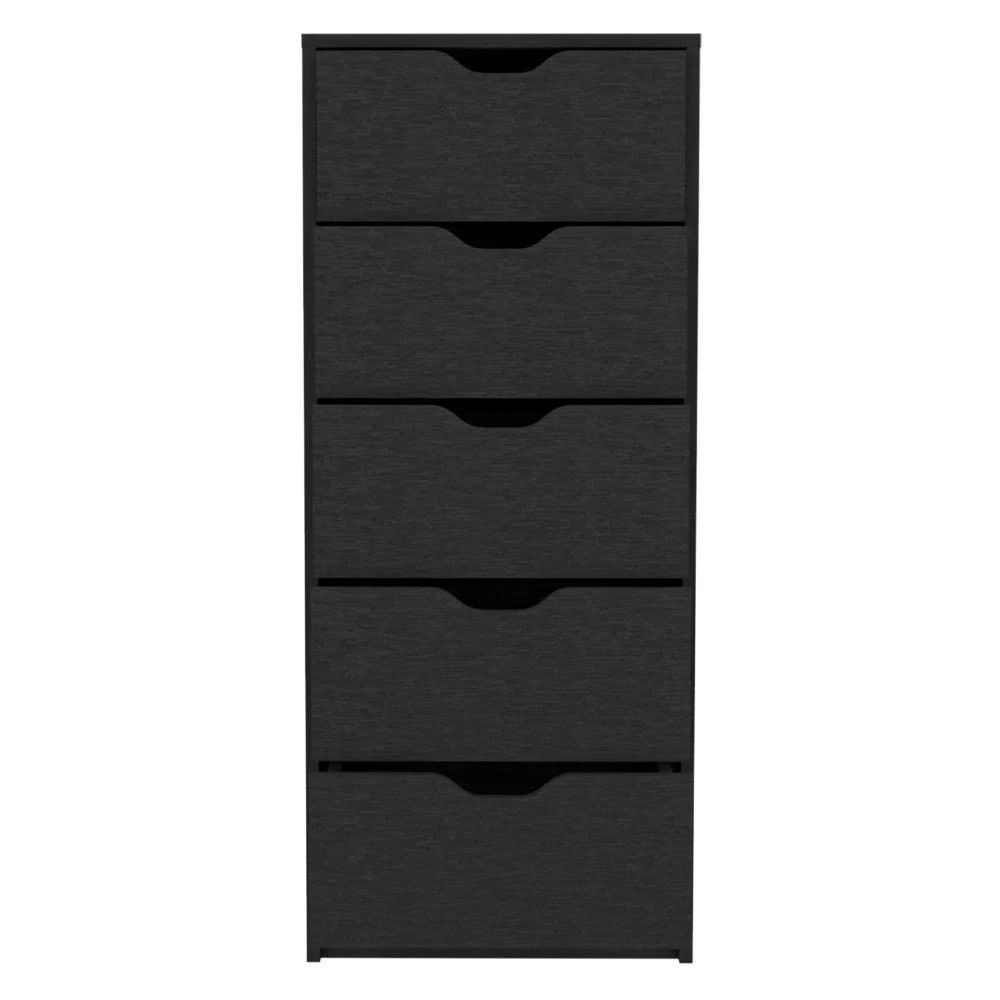 Organizador Brasilia, Wengue, con cinco cajones multiusos deslizables ZF - Image 6