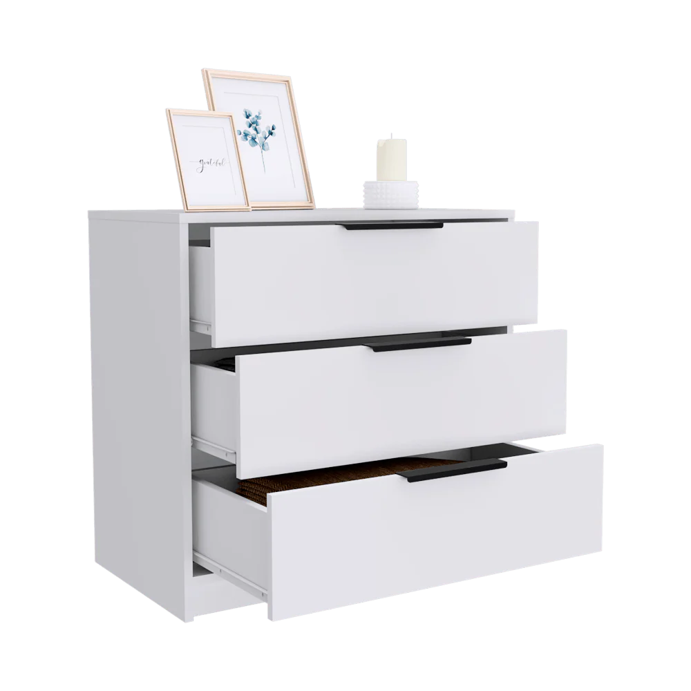 Organizador Wesley, Blanco, con Tres Cajones ZF