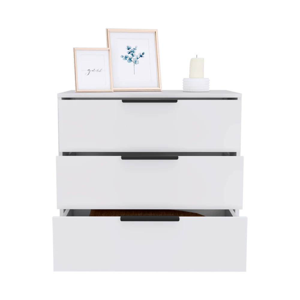 Organizador Wesley, Blanco, con Tres Cajones ZF - Image 2