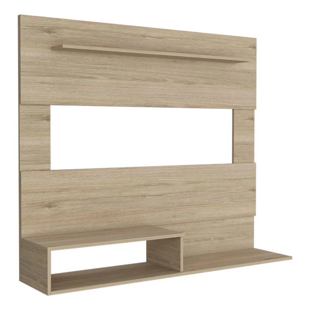 Panel de Tv Ascher, Beige, con Espacio Para Televisor de Hasta 55 Pulgadas  ZF - Image 4