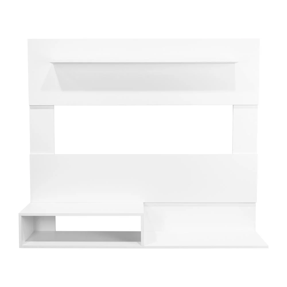 Panel de Tv Ascher, Blanco, con Espacio Para Televisor de Hasta 55 Pulgadas - Image 5