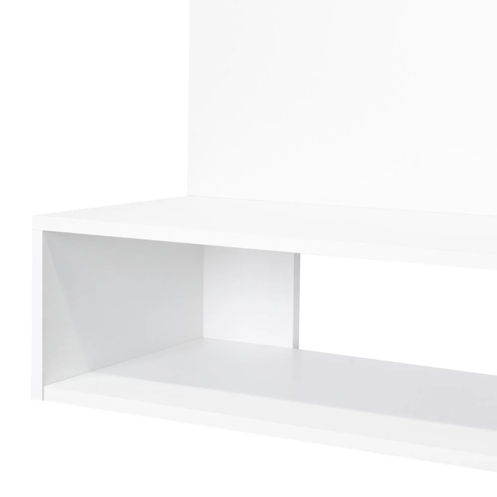 Panel de Tv Ascher, Blanco, con Espacio Para Televisor de Hasta 55 Pulgadas - Image 9
