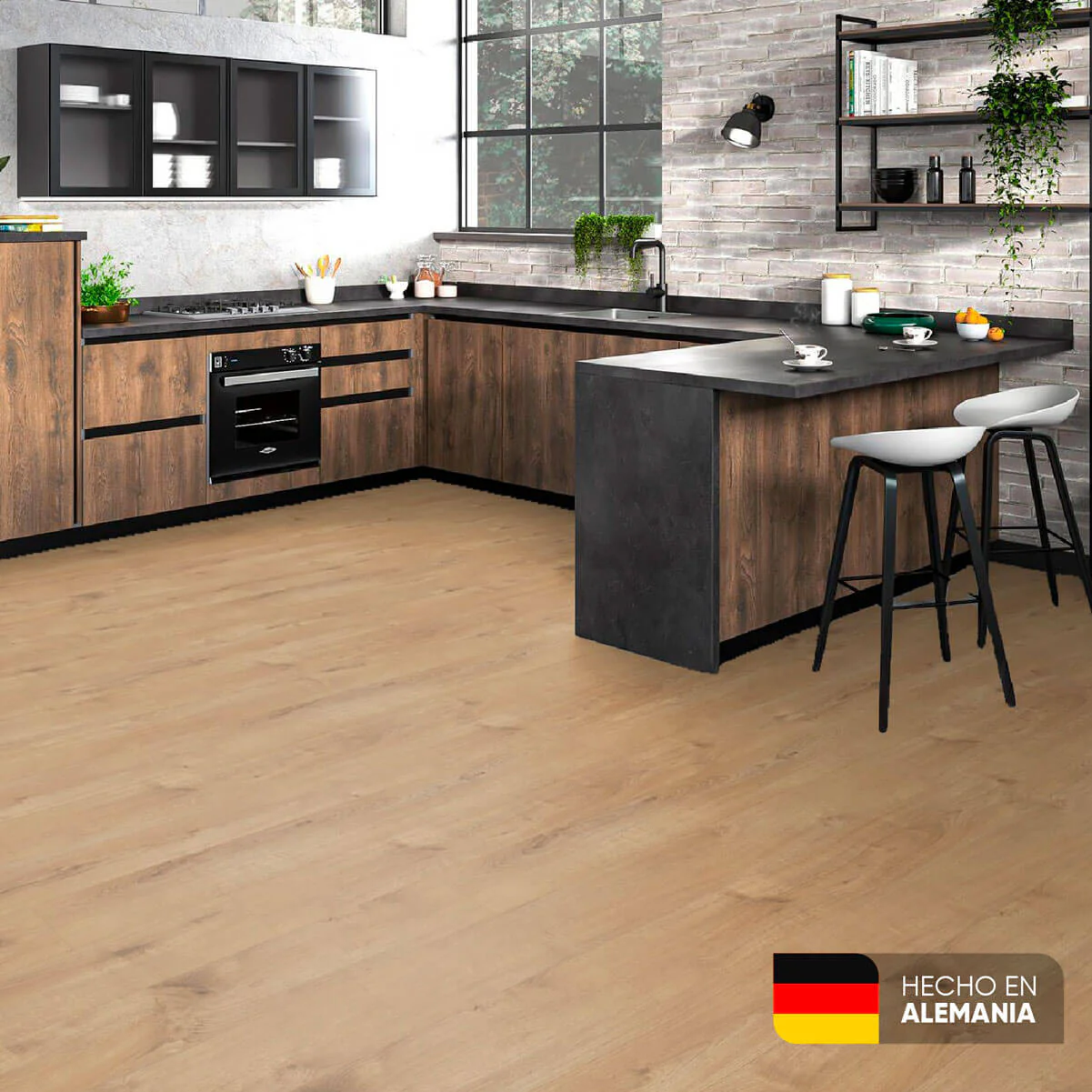 Piso Laminado Roble Bosque 7mm marca Kronospan - Image 4