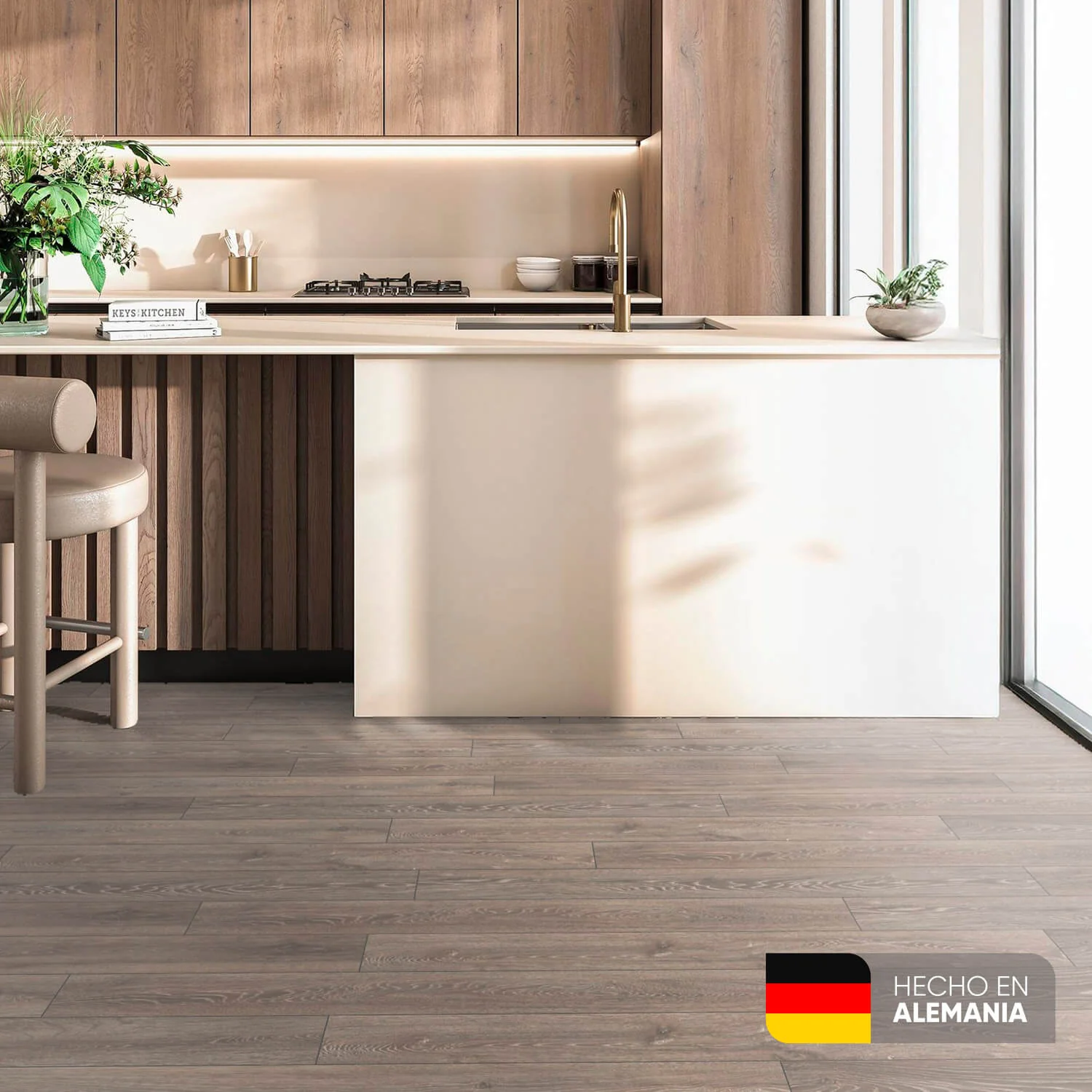 Piso Laminado Roble Humo de 7mm marca Kronospan - Image 6