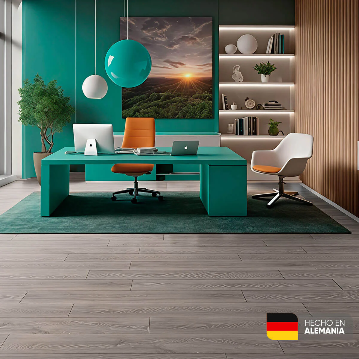 Piso Laminado Roble Humo de 7mm marca Kronospan - Image 9