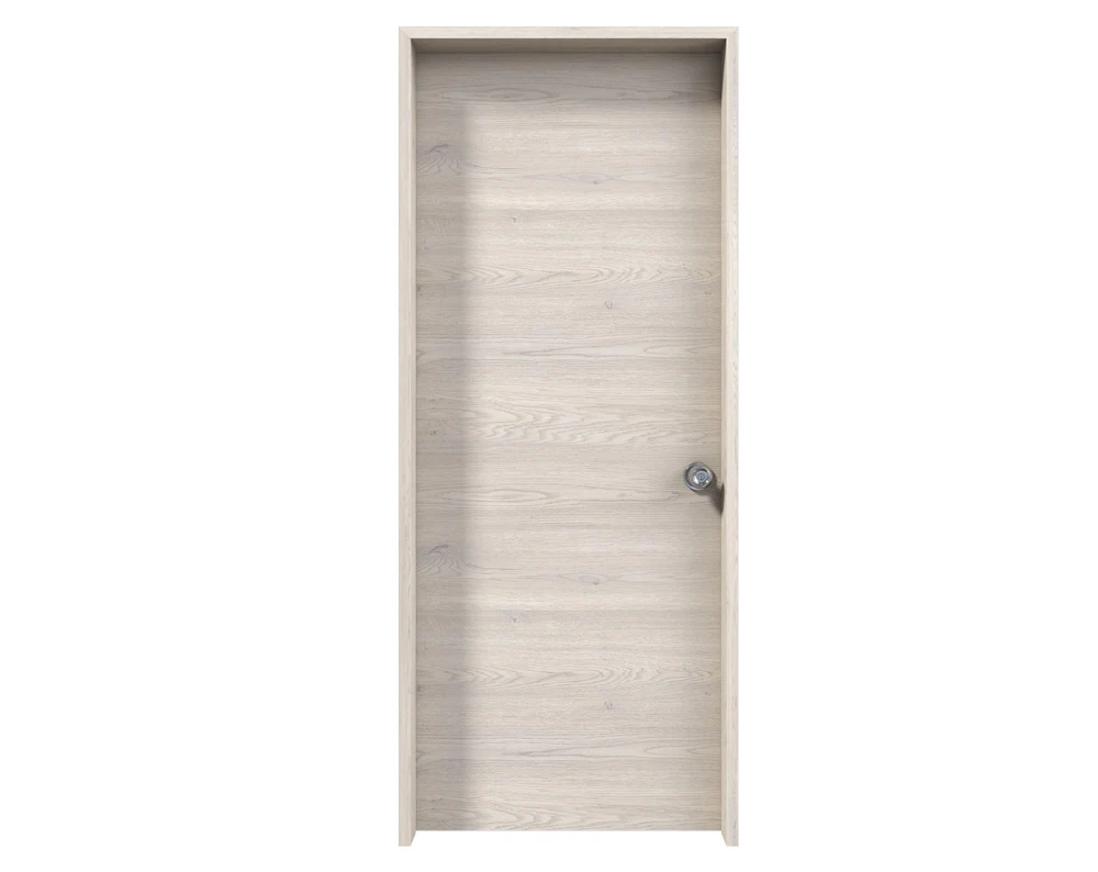 Puerta de madera melaminica veta Horizontal color Cotta - Image 2