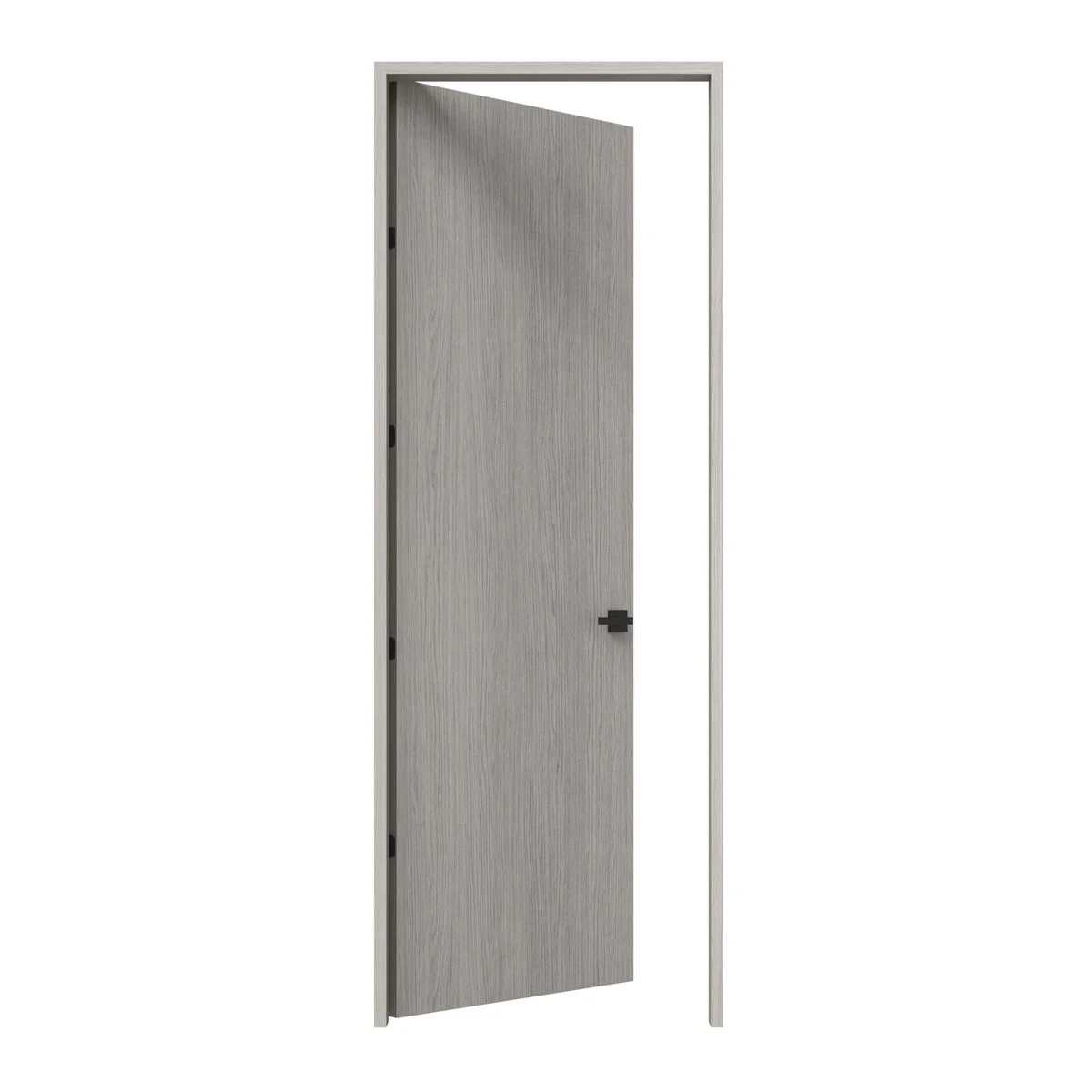 Puerta de madera melaminica veta vertical color Positano 80 cm x 235 cm - Image 3