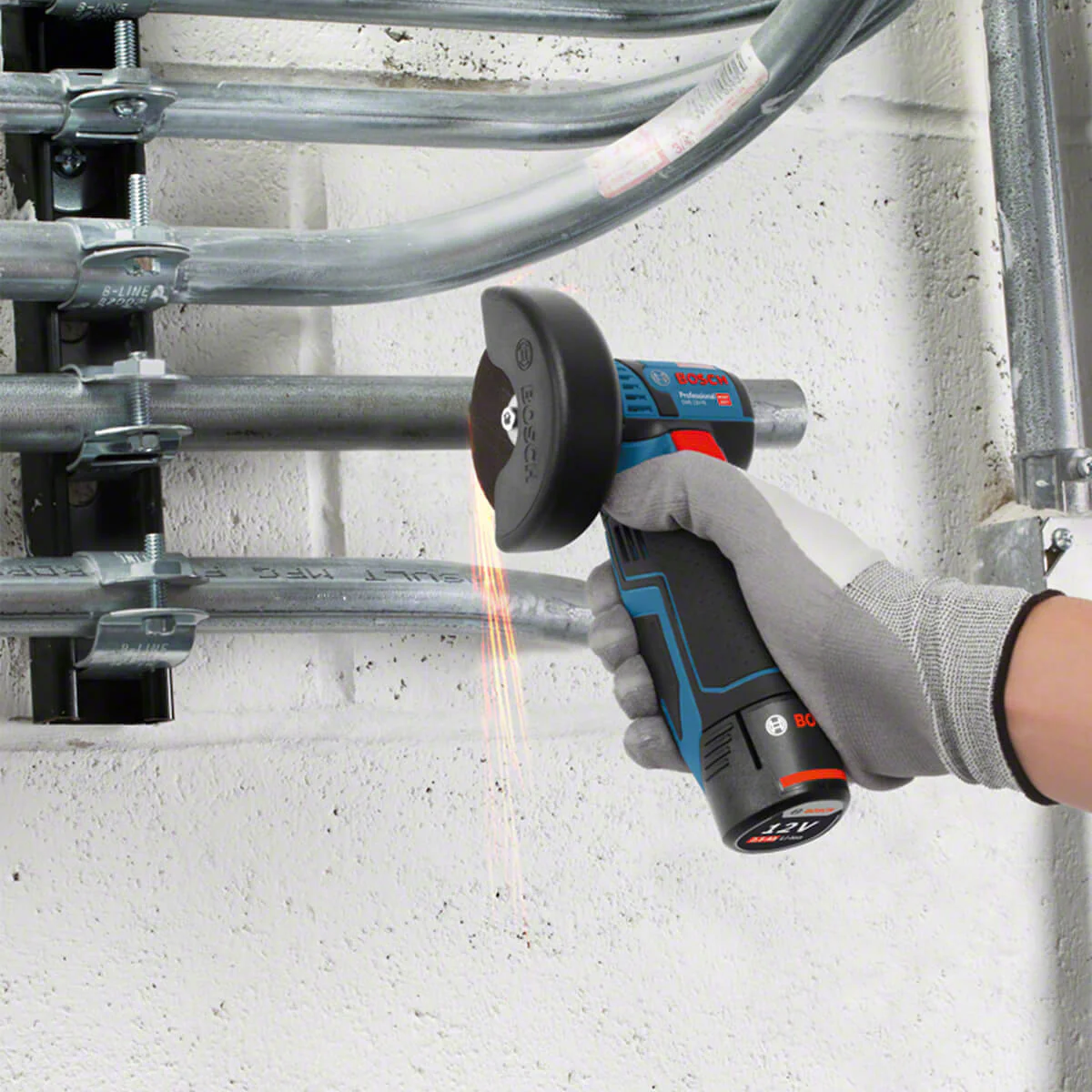 Pulidora 3" inalámbrica 12V GWS 12V-76, Sin Bateria/Sin cargador Brushless Bosch - Image 7