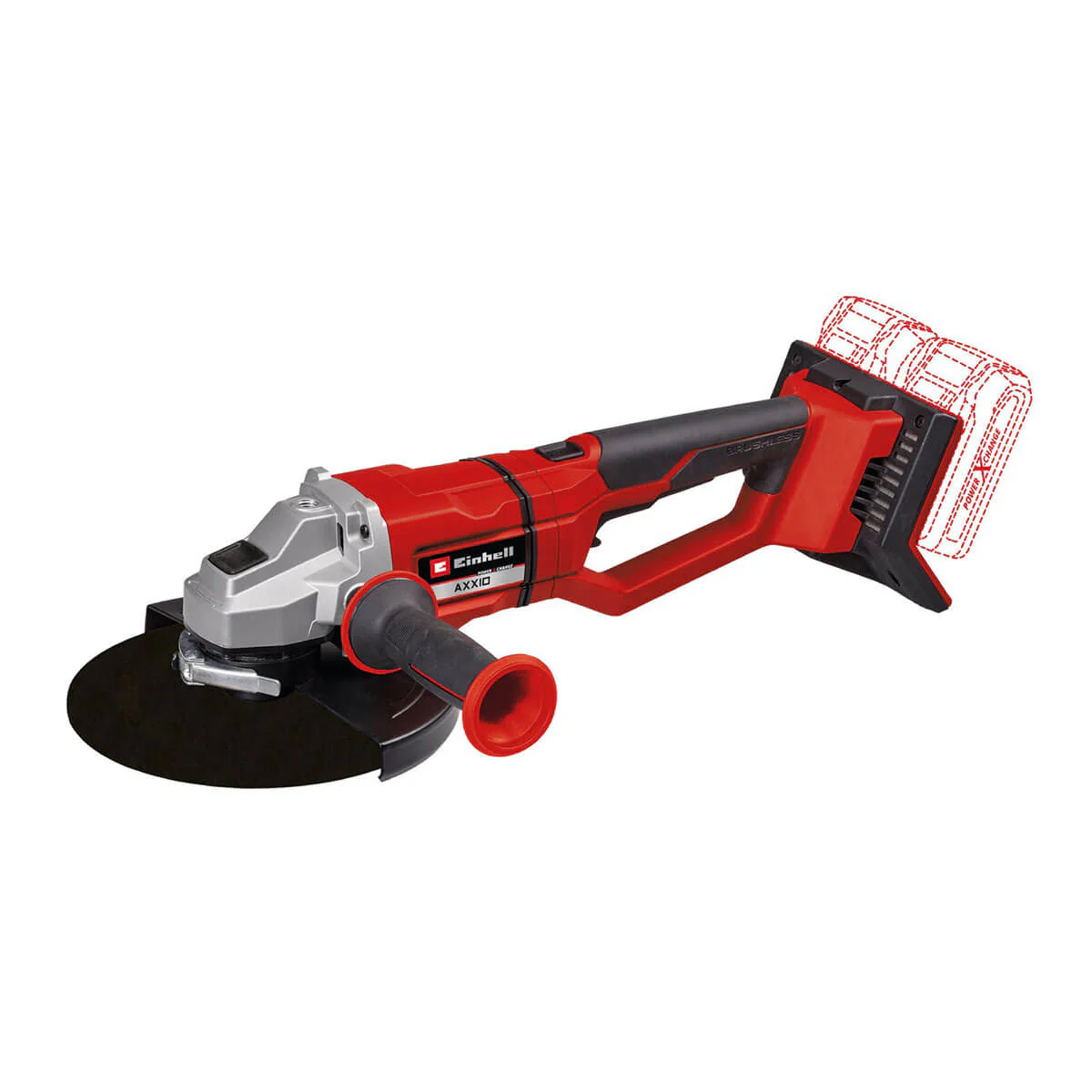 Pulidora 9" inalámbrica brushless 36 V 6600 rpm + 2 baterías (4.0 ah) + 2 cargadores marca Einhell - Image 2