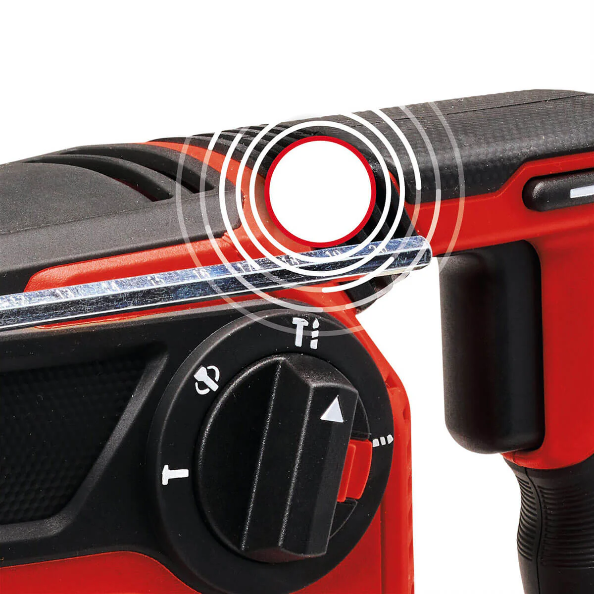 Rotomartillo sds plus inalámbrico brushless 18 V 2.6 joules + batería (4.0 ah) + cargador marca Einhell - Image 4