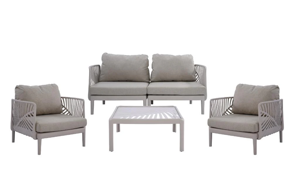 Sala de Exterior Astratto, Beige - Image 4