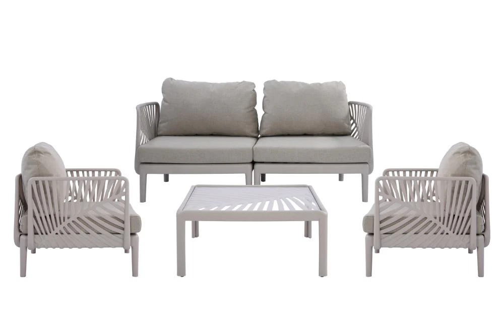Sala de Exterior Astratto, Beige - Image 5