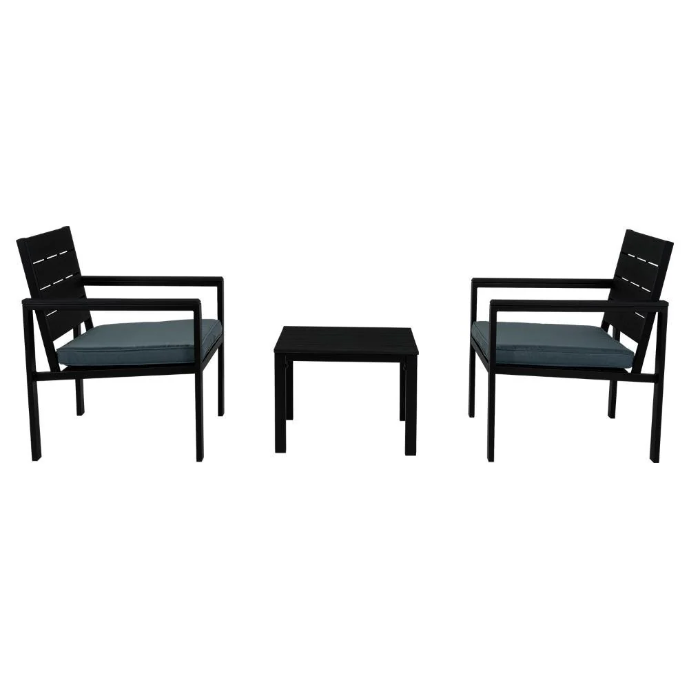 Sala de Exterior Turín , Negro y Gris, Incluye dos Sillas - Image 22