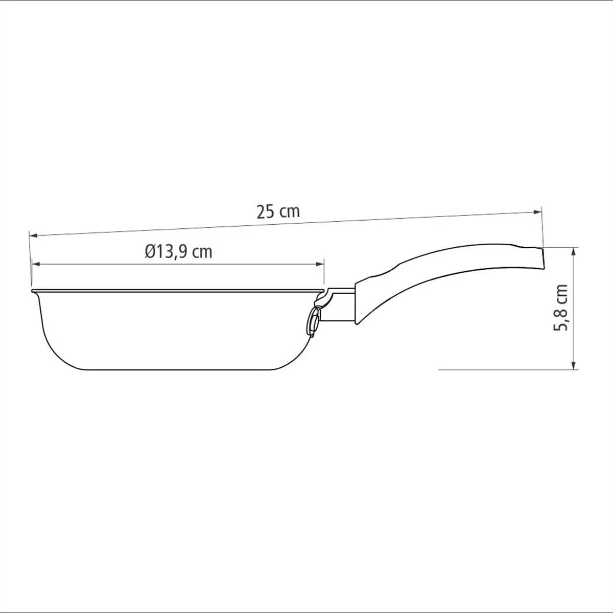 Sartén antiadherente para huevo de 13 cm Tramontina - Image 6