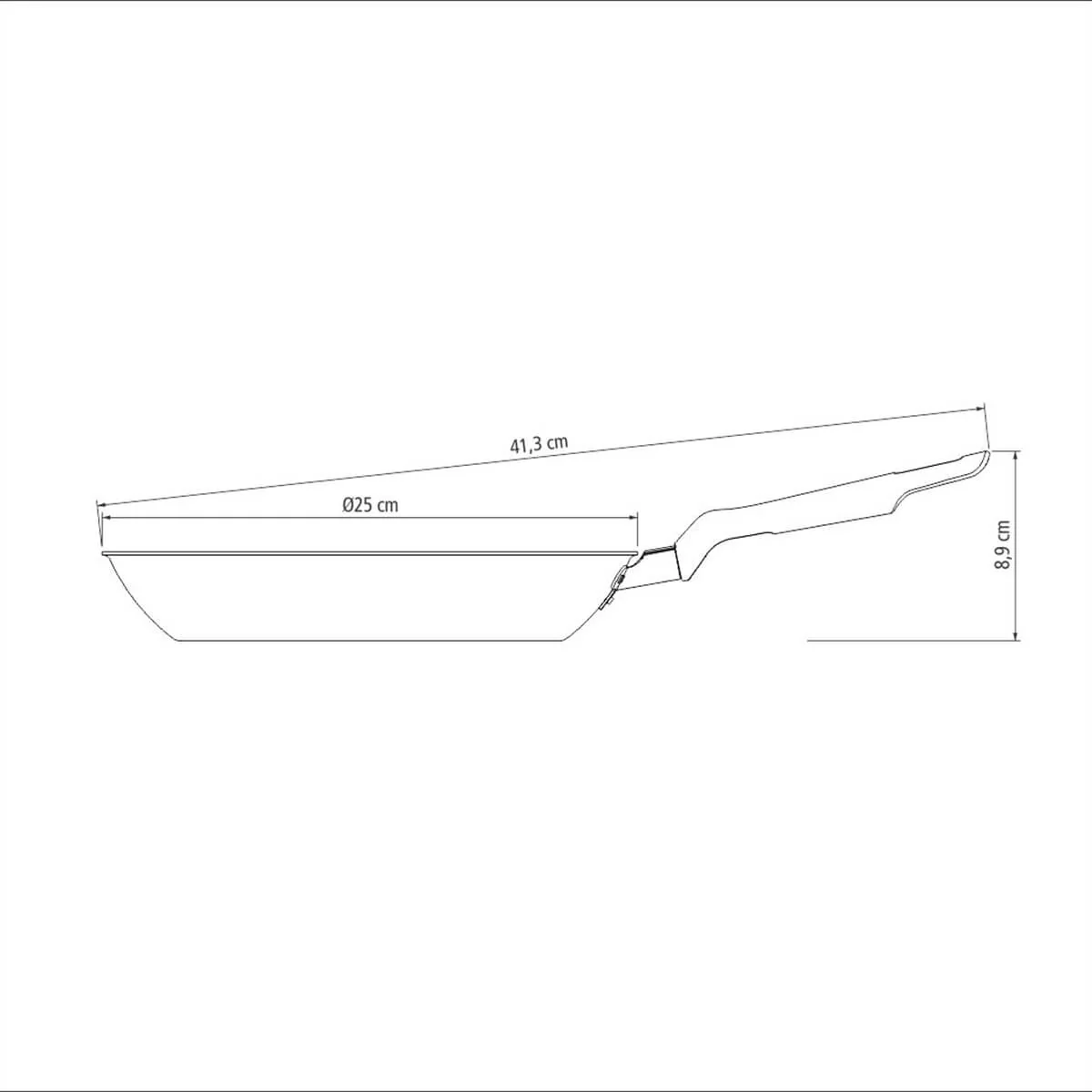 Sartén antiadherente con mango baquelita 24 cm Tramontina - Image 6