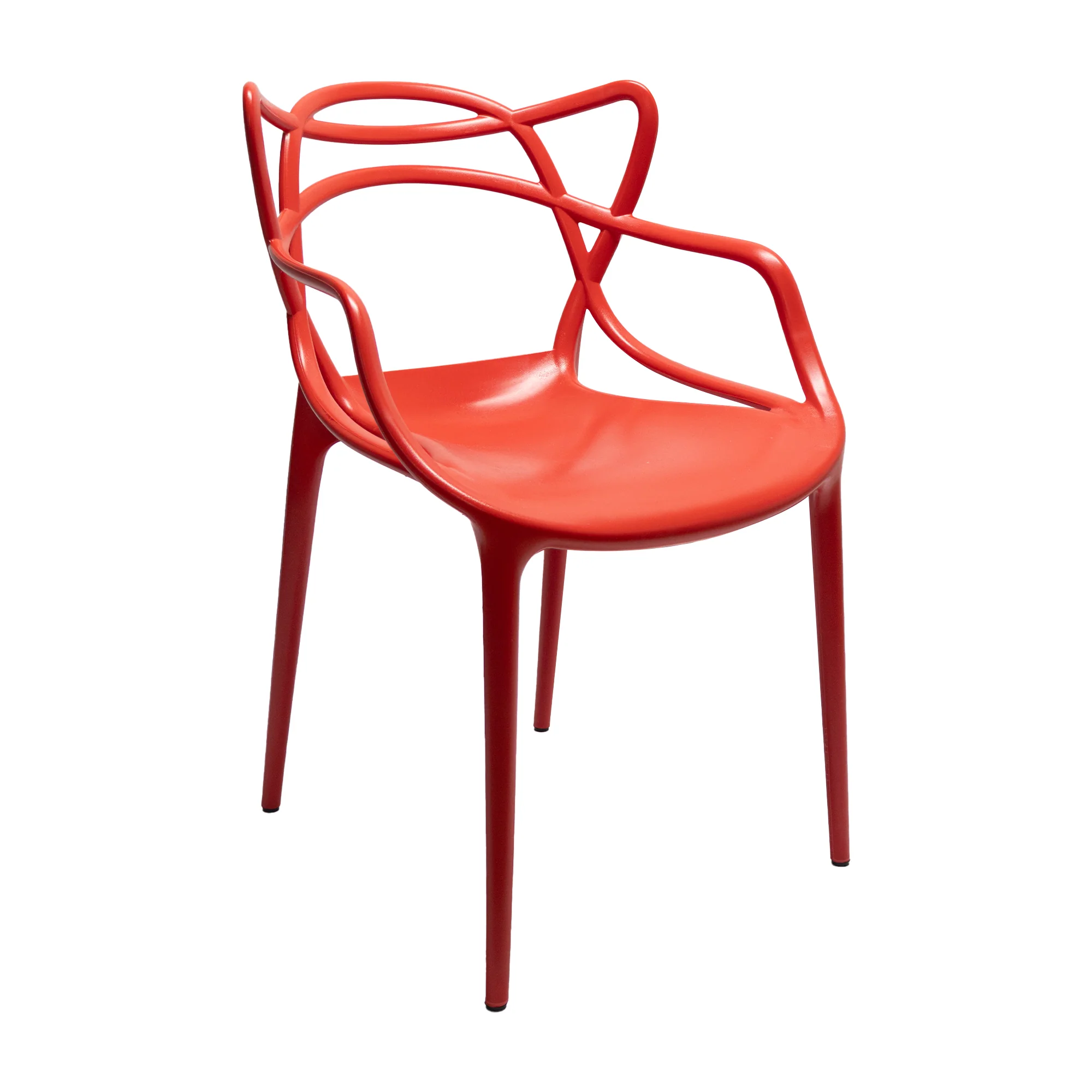 Set de 2 sillas exterior sidney con brazos rojo  marca Boxbit - Image 3