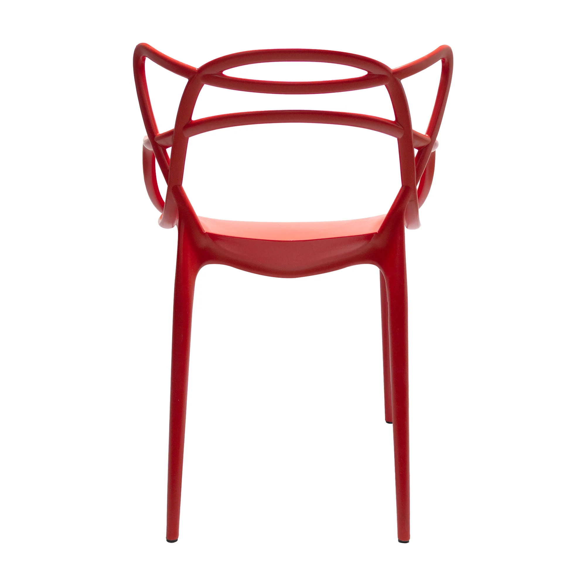 Set de 2 sillas exterior sidney con brazos rojo  marca Boxbit - Image 6