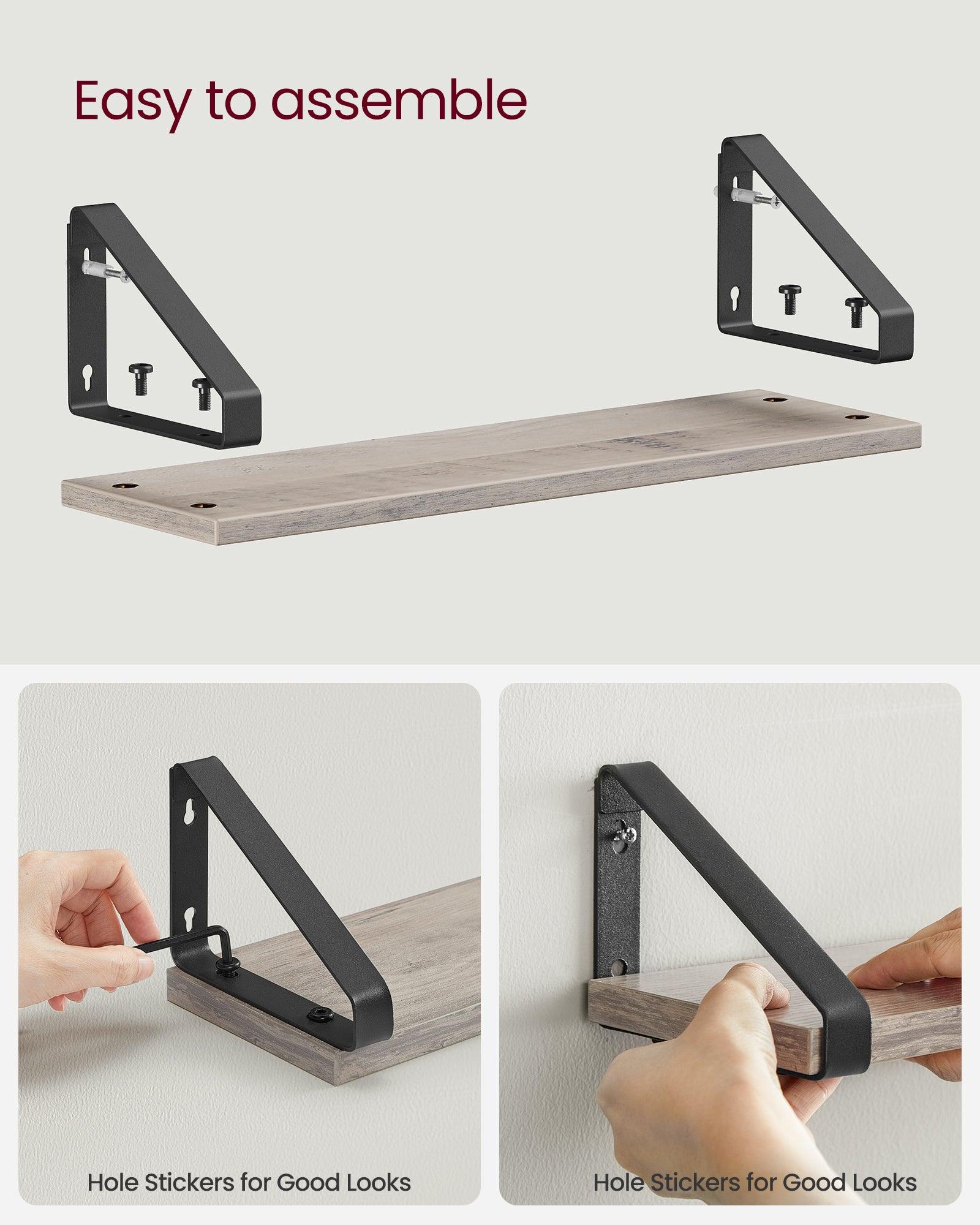 Set de 3 Repisas Shelf, Marrón Rustico - Image 19