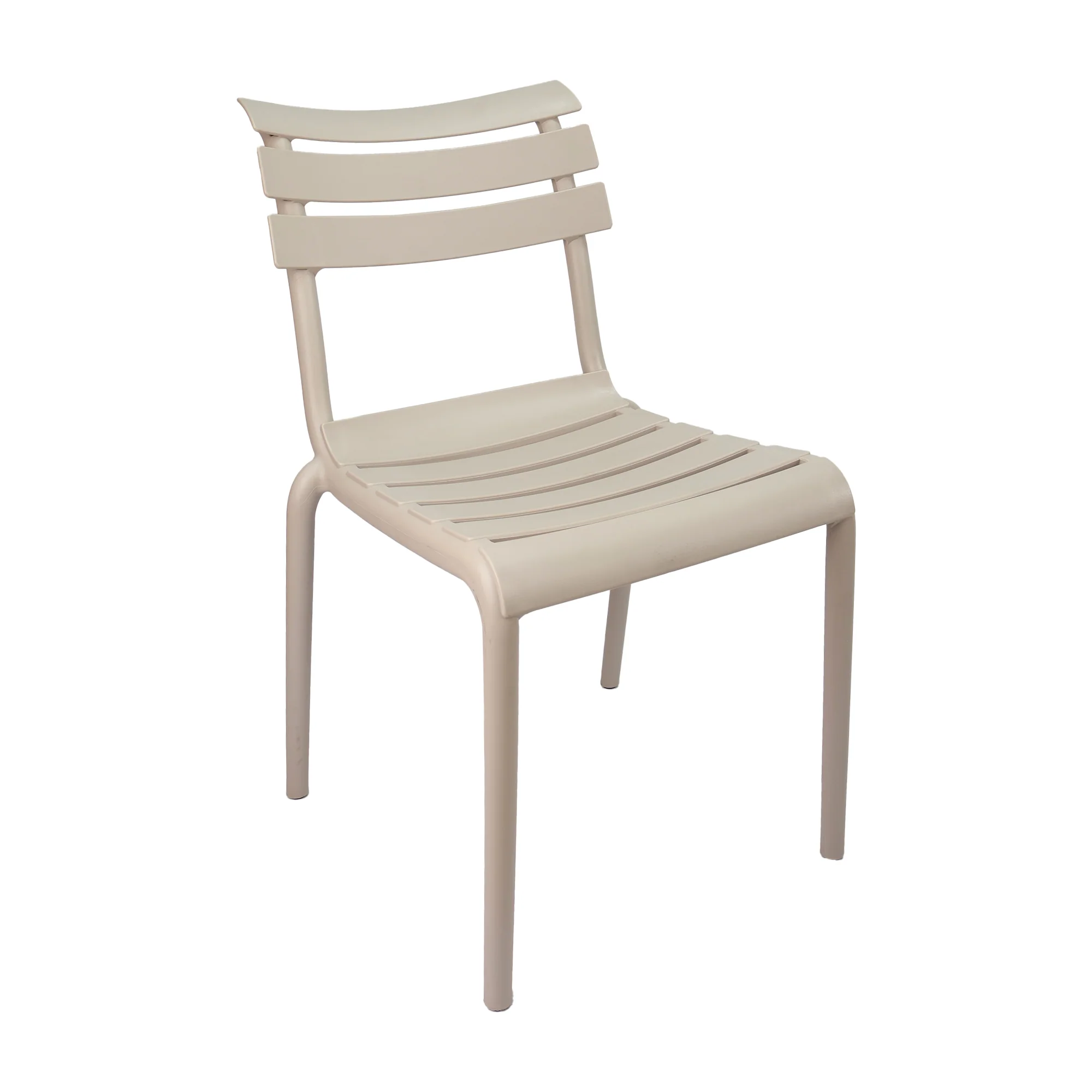 Set de 4 sillas exterior venecia sin brazos beige  marca Boxbit - Image 4