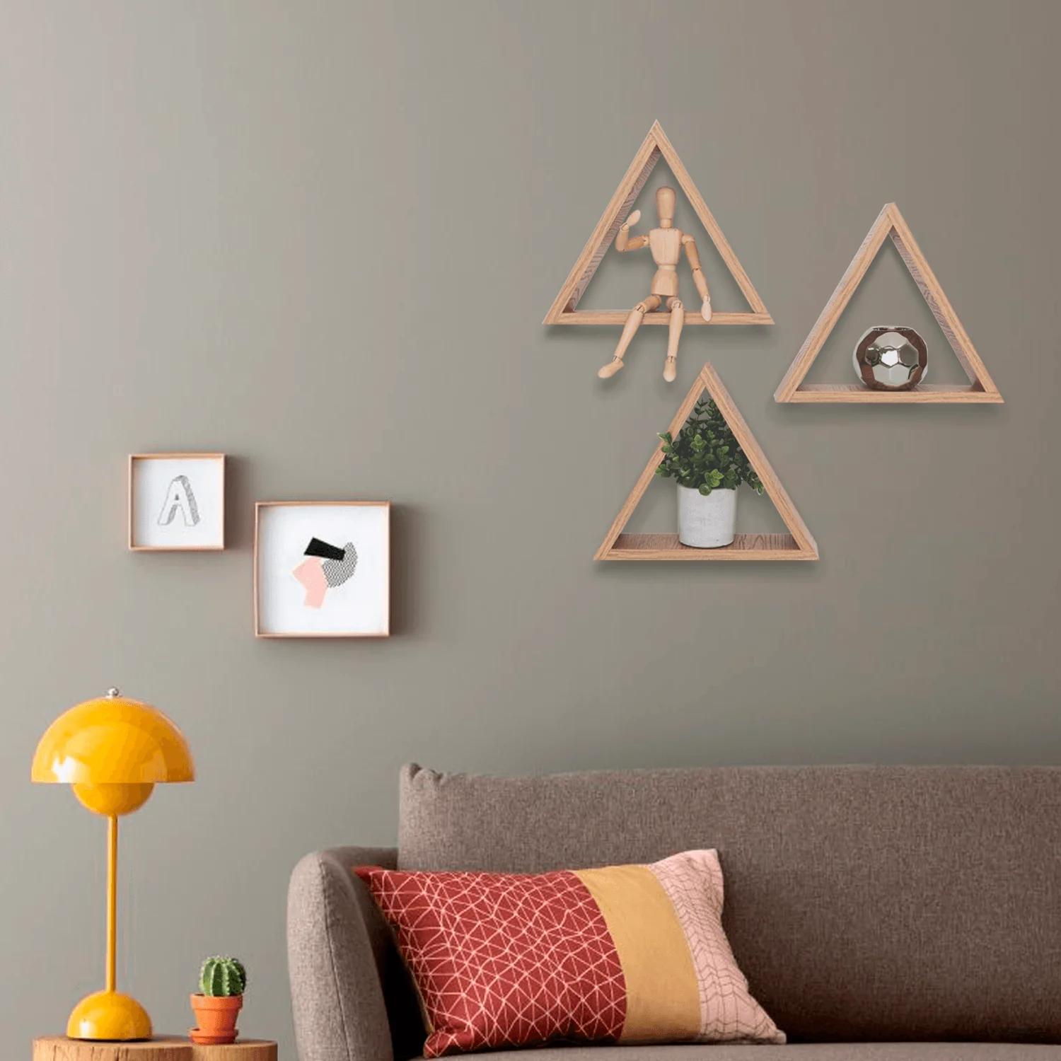 Set de Repisas Angular, Beige, X6 Unidades - Image 5