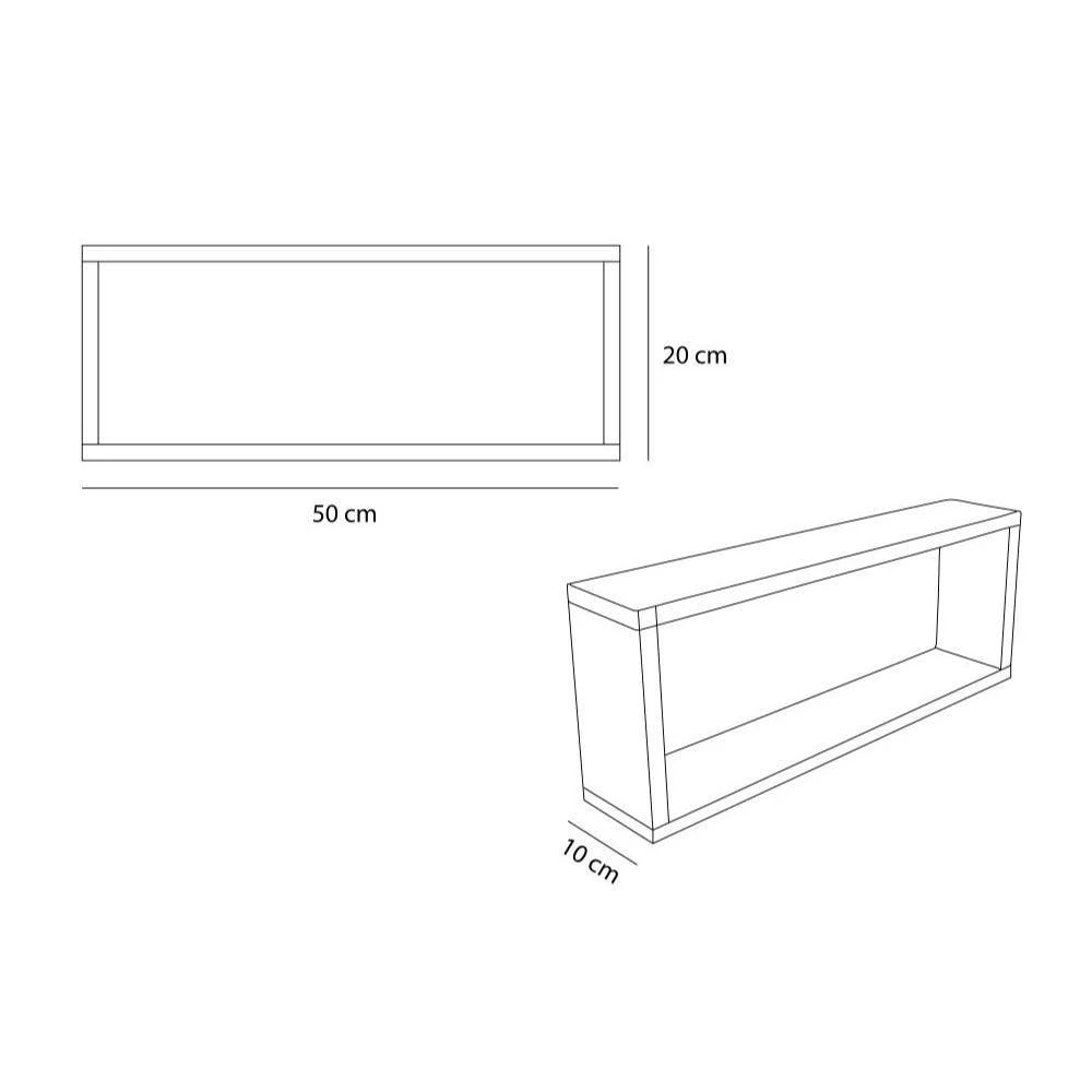Set Repisas Duo, Beige, X4 Unidades - Image 8
