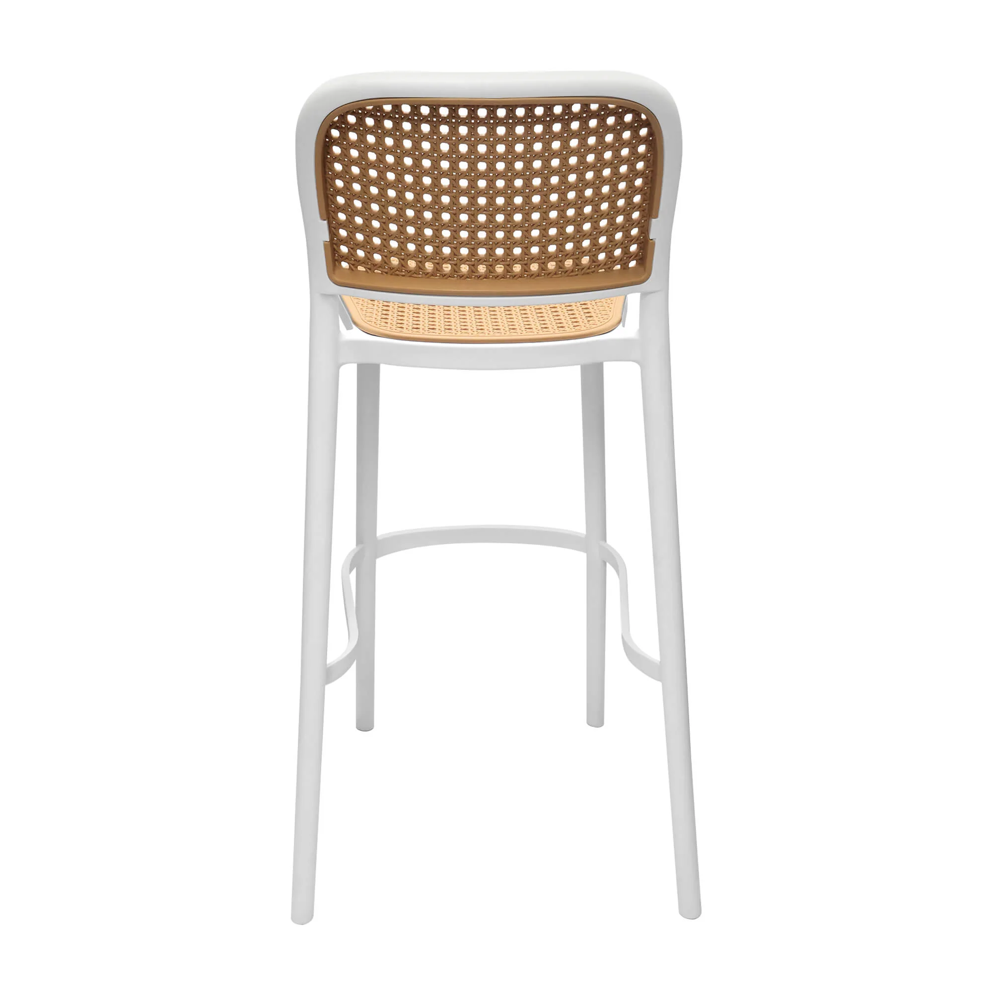 Silla de barra color blanco-beige - Image 4