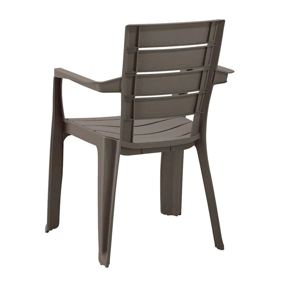 Silla barú con brazos mocca marca Rimax - Image 3