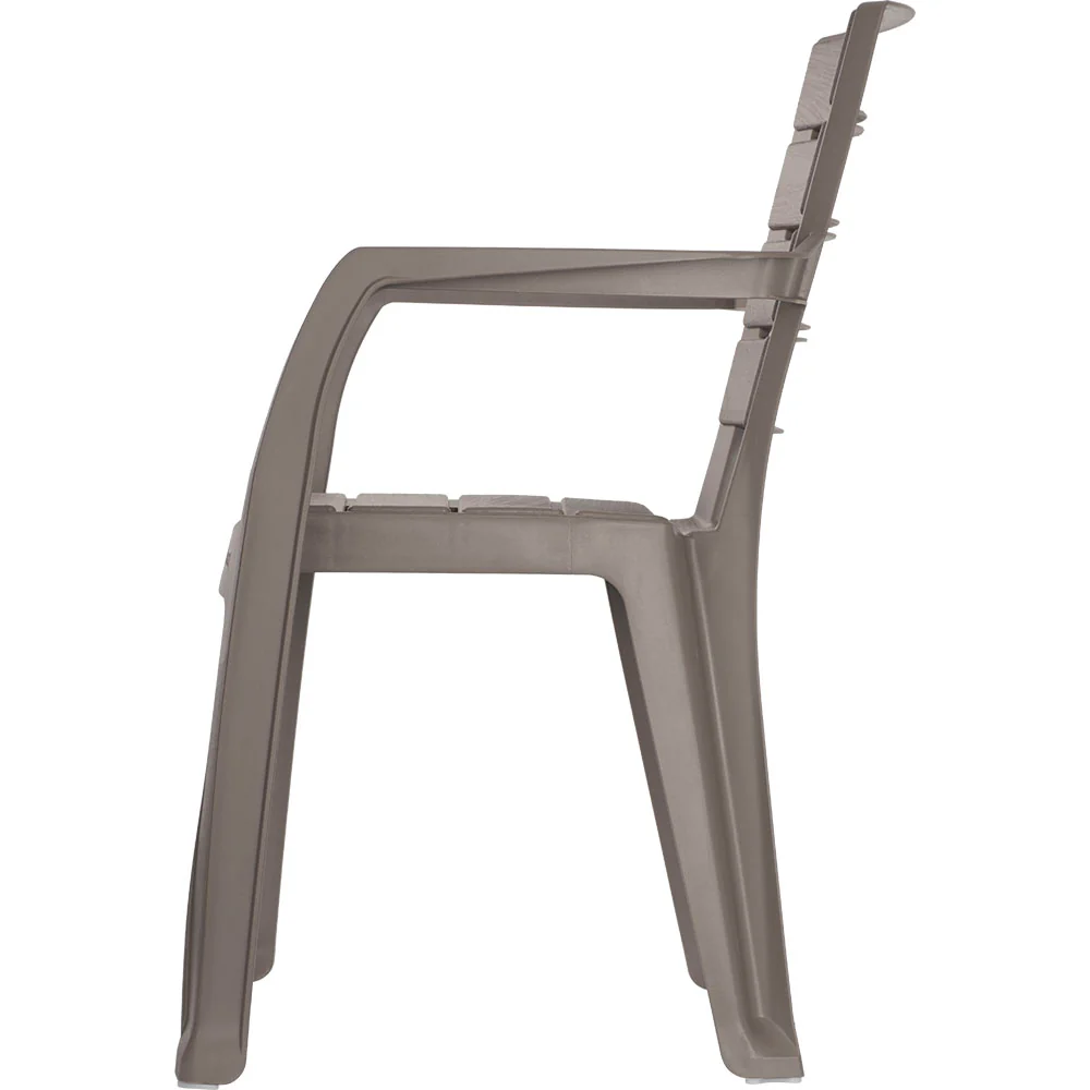 Silla barú con brazos mocca marca Rimax - Image 5