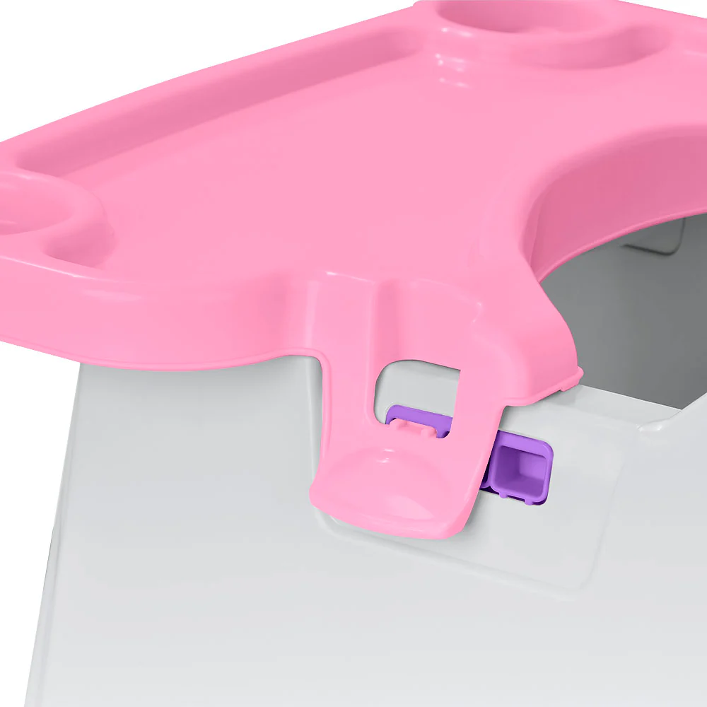 Silla comedor para bebé rosado marca Rimax - Image 6