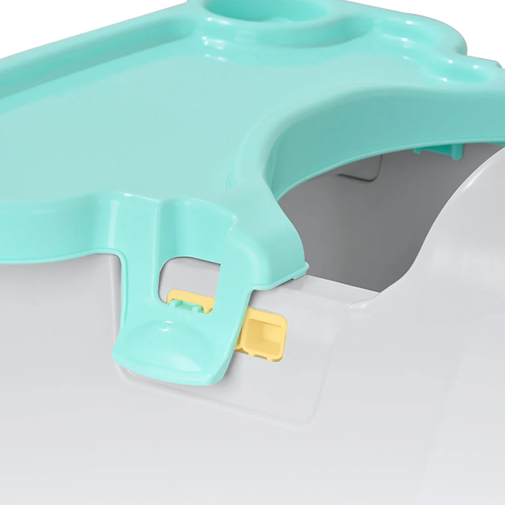 Silla comedor para bebé verde menta marca Rimax - Image 6
